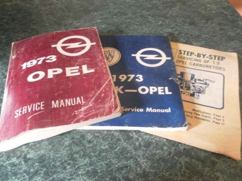 Opel service manuals