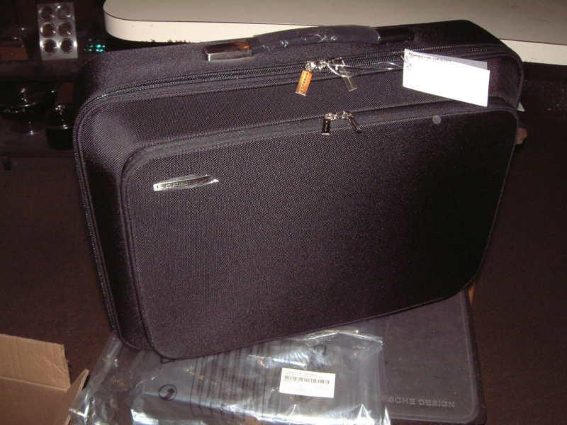 Porsche design driver's selection medium carfit suitcase/travel bag! new/unused!