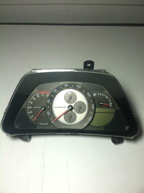 01-05 lexus is300 at gauge cluster instrument panel speedometer oem