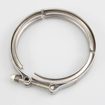 Turbonetics v-band exhaust clamp 4" stainless steel each 30410