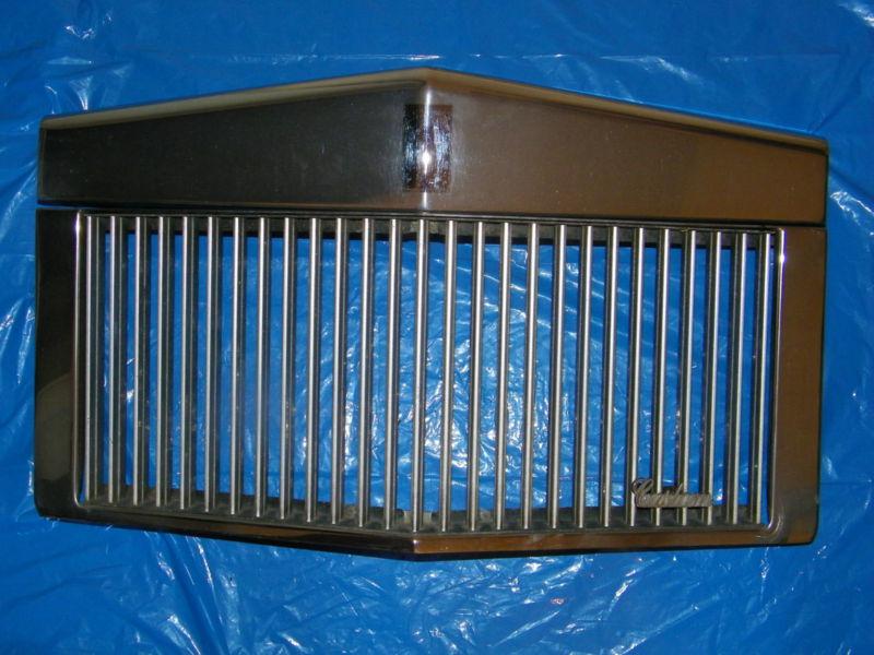 1980-1985 cadillac seville e&g classic custom chrome grill, used. 