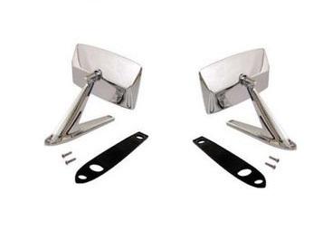 1967-1970 mustang exterior rear view mirrors, 1 pr, great chrome...fast shipping