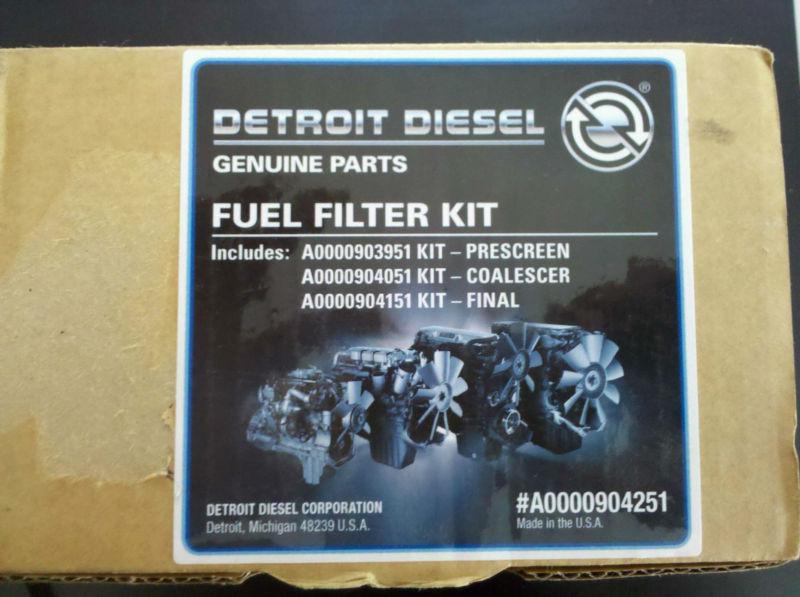 Detroit diesel fuel filter kit #a0000904251