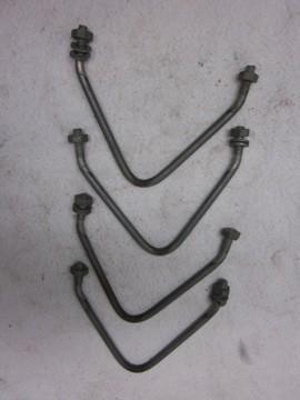 Royal enfield~set of 4 clamps~spare parts~vintage