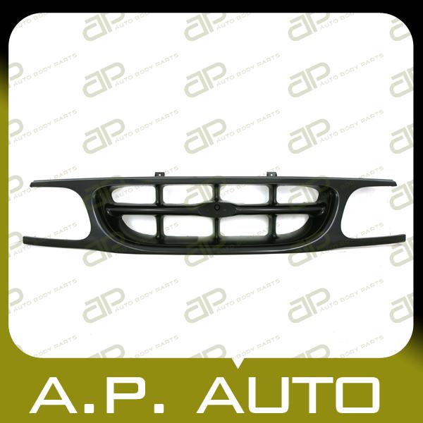 New grille grill assembly replacement 95-98 ford explorer 4dr suv mat black