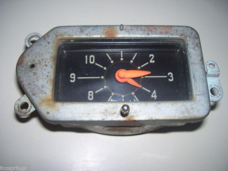 1949 chrysler & imperial dash clock jaeger                       chr33