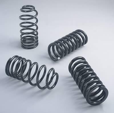 Ford racing lowering springs front and rear black ford mustang set of 4