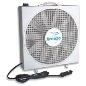 Fantastic vent endless breeze 12v fan rv camp portable free standing air flow