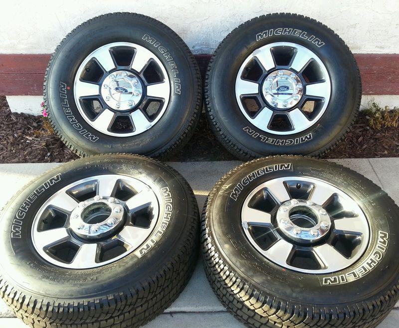 18" factory oem ford f250 f350 wheels and tires 17 20 