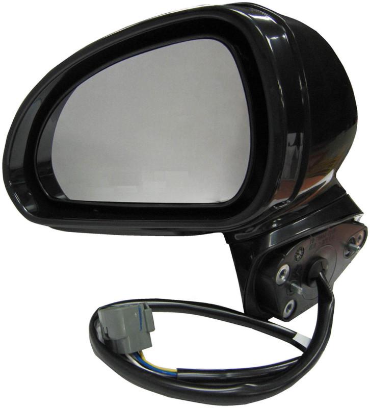 Side view mirror lh power, non-heated paint to match platinum# 1272177