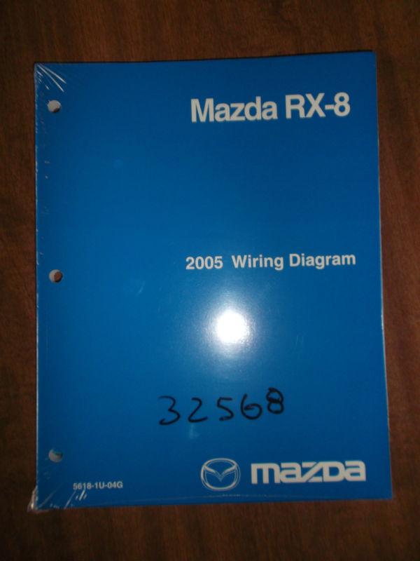 Find 2005 Mazda RX-8 RX8 Electrical Wiring Diagram Service Shop Manual