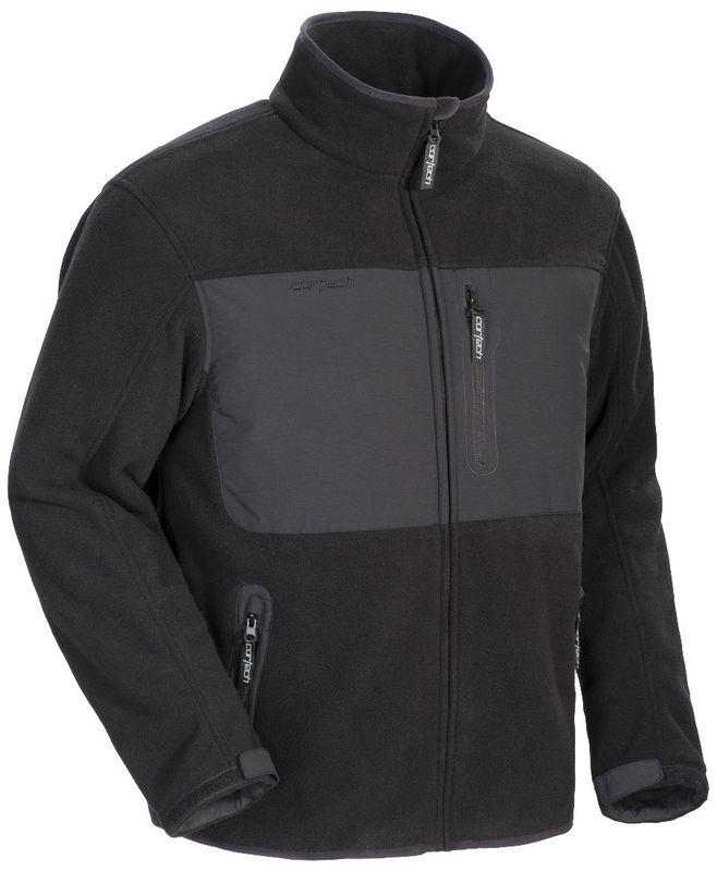 Cortech journey fleece black 3xl casual outerwear jacket mens xxx-large xxxl