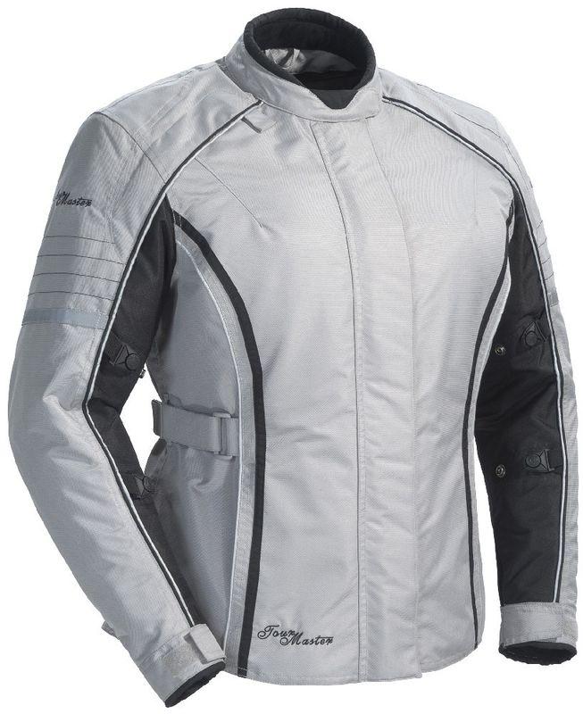 Tourmaster trinity series 3 silver xs textile motorcycle riding jacket