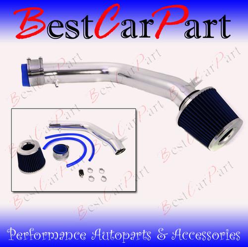 Bcp blue 03-07 accord v6 3.0l cold air intake induction kit + filter