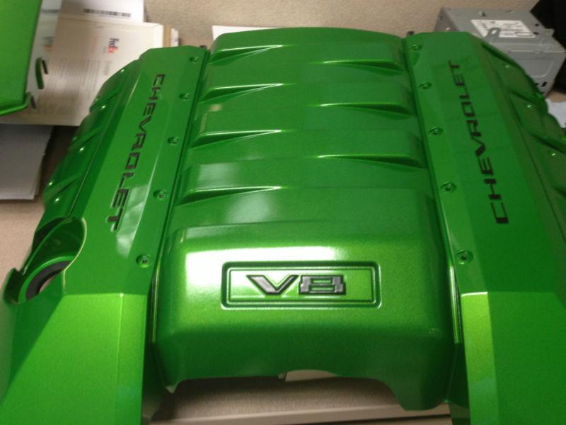 2010-2012 camaro synergy green engine cover (fits 2010-2013 camaro)