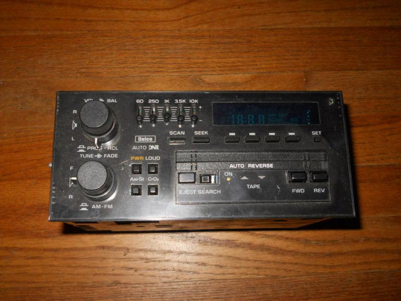 Delco model 16192465 factory am/fm cassette stereo unit