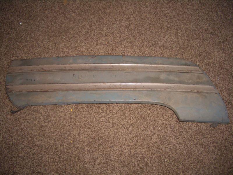 1946 1947 1948 1949 buick left hand fender shirt extention special models