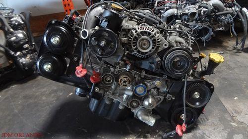 Subaru legacy outback 2.5l dohc boxer engine impreza wrx jdm ej254 ej25