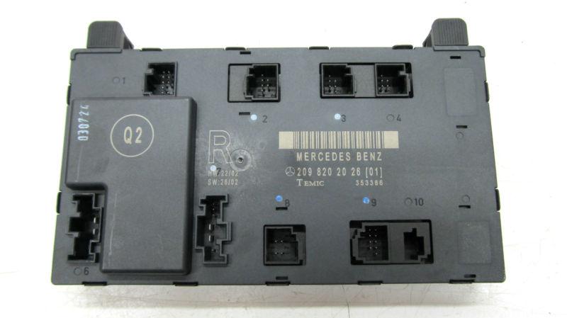 2004-2005 mercedes benz clk500 w209 oem right front door control module unit 