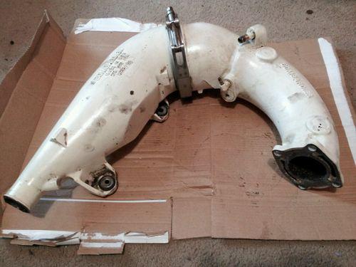 Seadoo xp 787 complete exhaust pipe 97