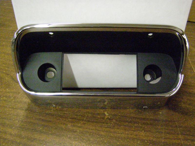 New ford tooling 1967 1968 mustang radio bezel