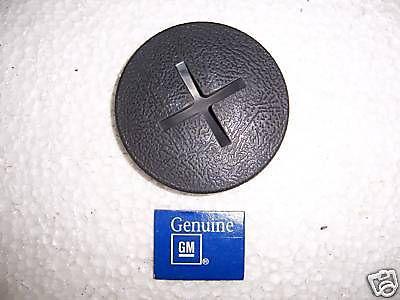 Seat belt bolt cover nos gm 1978 - 87 el camino monte carlo 82 - 1992 camaro ge