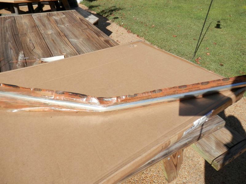 1969 mustang grill molding wrap, orig. ford #c9zz-8419-a  