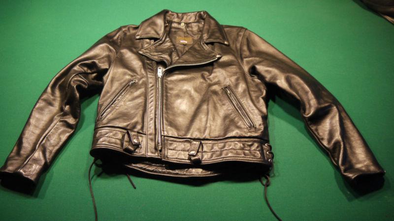 Vanson leathers california highway patrol motorcycle jacket -  size 42