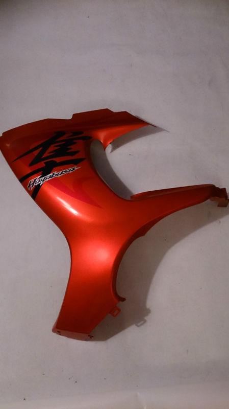 Suzuki gsxr1300 hayabusa side fairing plastic cover - orange