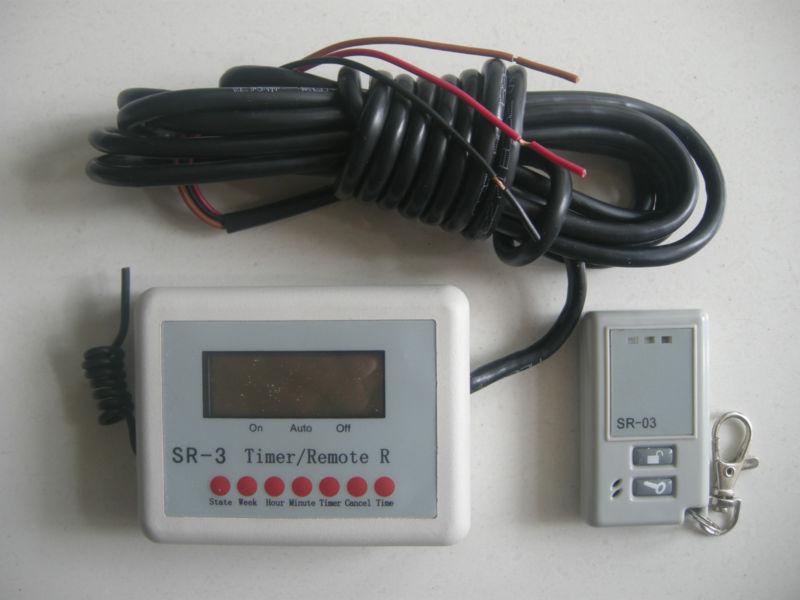 7days timer with romote controle suitable for most webasto /eberspacher heaters 