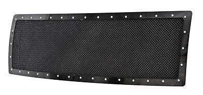 Smittybilt grille insert main grille m1 wire mesh stainless steel black chevy ea