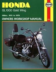 Haynes service manual for honda gl1000 gold wing, '75 '76 '77 '78 '79 '80