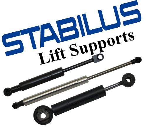 Stabilus sg404091 oem (2) rear trunk gas lift supports/ boot, lid, lift support
