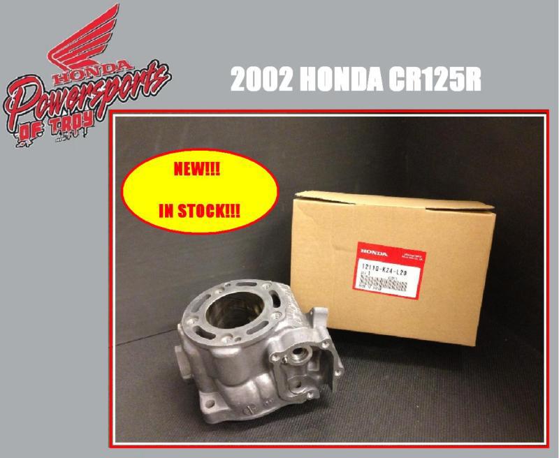 Genuine honda 2002 cr125 cr125r cylinder oem 12110-kz4-l20