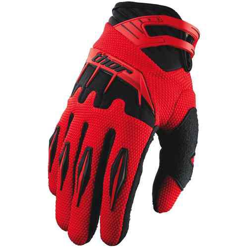 Thor 2012 spectrum gloves red motocross large l lg