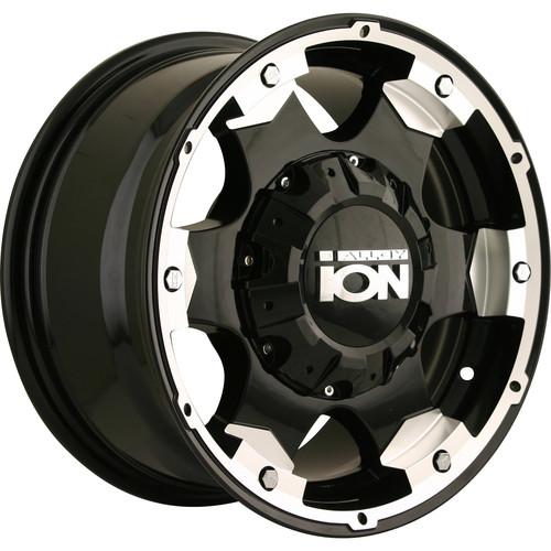 17x9 black alloy ion style 194 6x135 & 6x5.5 -12 rims open country at ii