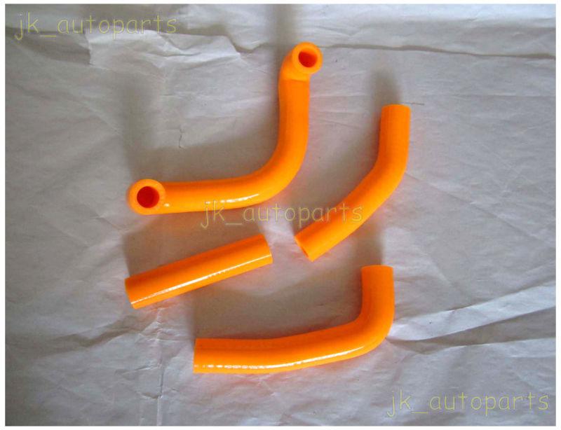Ktm 2009-2012 2010 2011 50sx 50 sx radiator silicone coolant orange hose kits