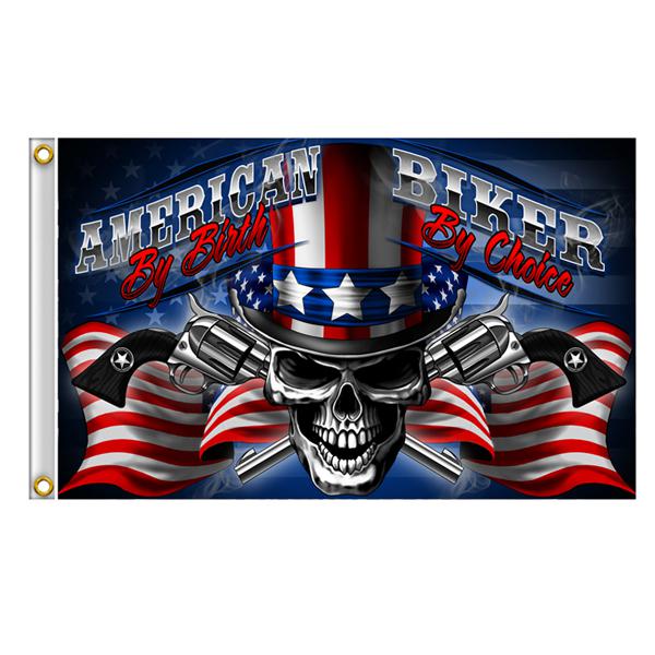 American biker flag 3x5' banner bx*
