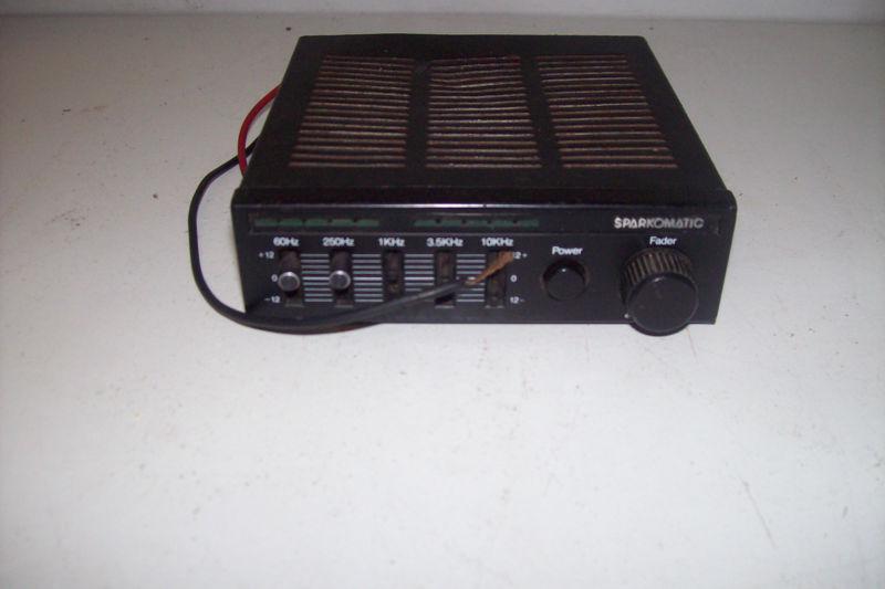 Vintage Sparkomatic Graphic Equalizer radio sound car Booster parts, US $24.95, image 1