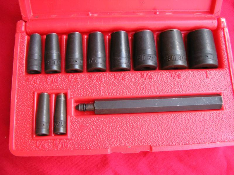 Snap on  tools gasket punch set 11 pieces  p/n pgh8a