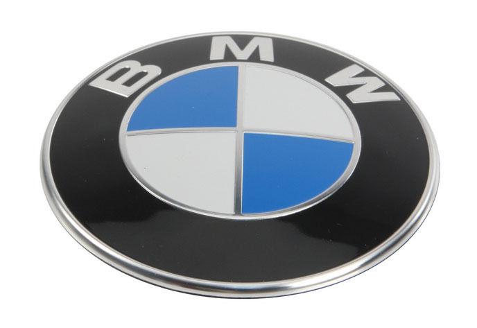 Roundel emblem badge logo sign for front hood fits bmw 51148132375  1967-2013