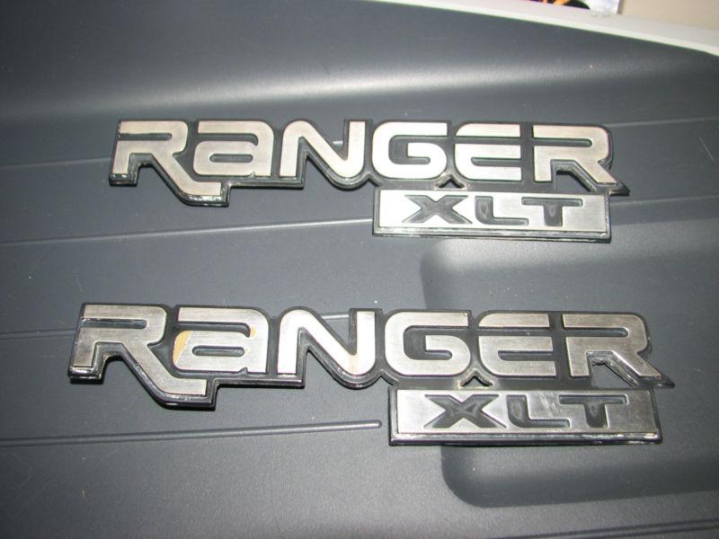 94-02 ford ranger xlt  emblems set of 2