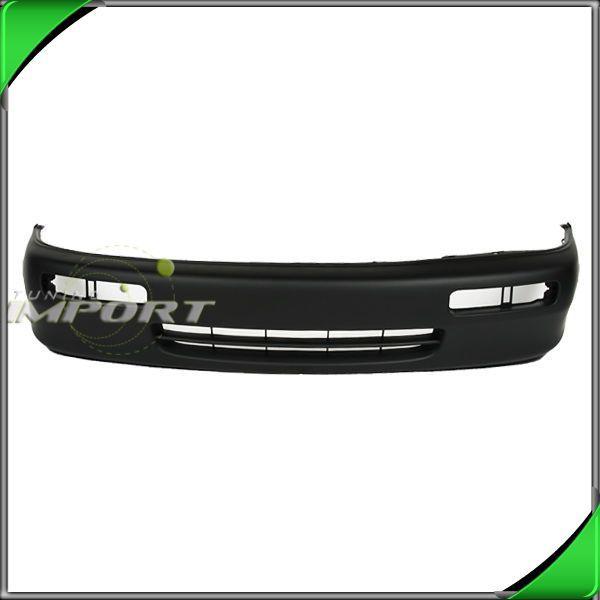 95-96 mazda protege 4dr front bumper fascia cover abs primed plastic paint-ready