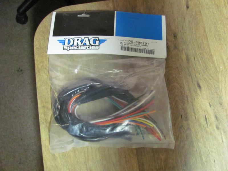 Harley davidson/drag specialties 48'' extended wire harness 82-95 models