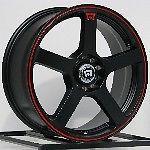 15 inch black wheels rims honda toyota nissan scion five lug 5x100 5x114.3 new 
