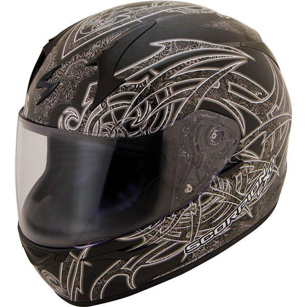 Black xl scorpion exo exo-r410 slinger full face helmet
