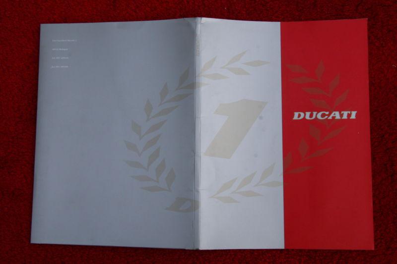 Ducati factory tour pack. st2, 748, 916, senna, monster, supersport
