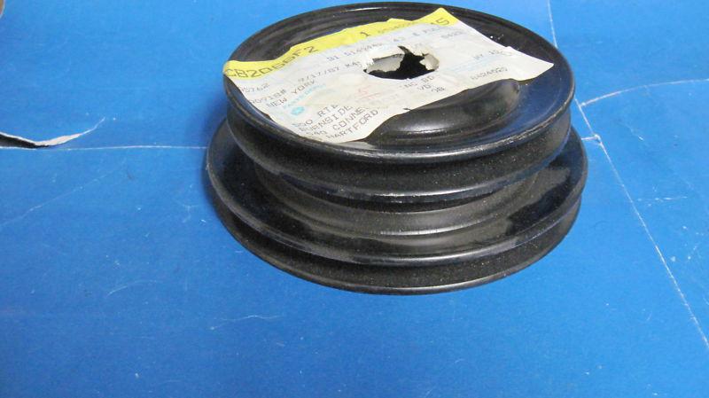 Mopar engine pulley 3-grooves 1978-83 horizon,omni,tc3,024,turismo,charger n.o.s