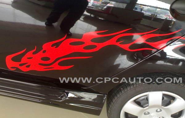 Car truck decal vinyl sticker side body decals flame nissan mazda honda ntce0071