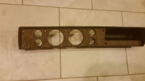 1972 chevy vega gt dash cluster cover mint condition